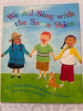 We All Sing with the Same Voice - Multicolor Kids Learning Book